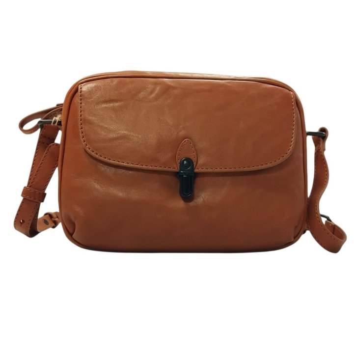  MRS. MINT Umhängetasche caramel